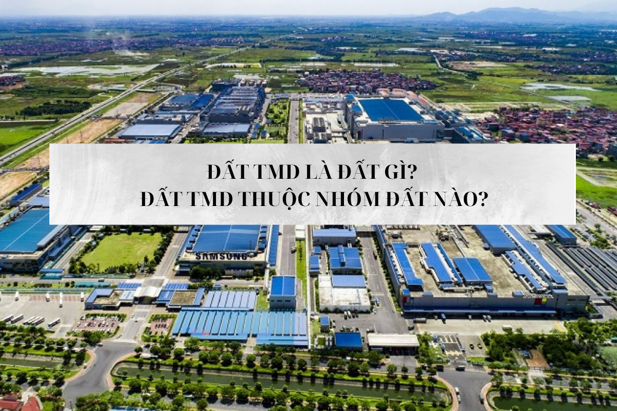 Đất TMD là gì? Đất TMD thuộc nhóm đất nào?