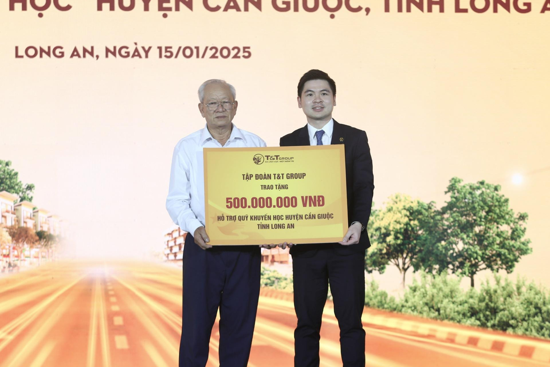 T&T Group đồng loạt khánh thành và triển khai xây dựng các công trình trọng điểm tại Long An