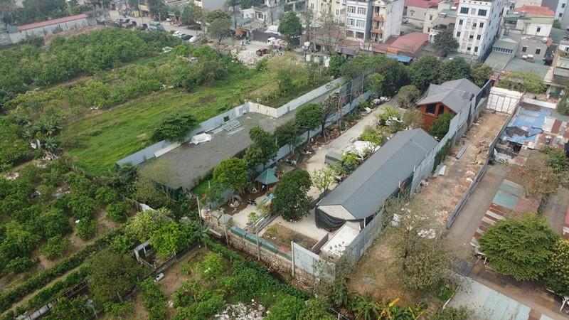 Ngay ở Thủ đô, đang lúc sáp nhập mà như này đây: Xây dựng trái phép trên đất nông nghiệp ở Phú Diễn
