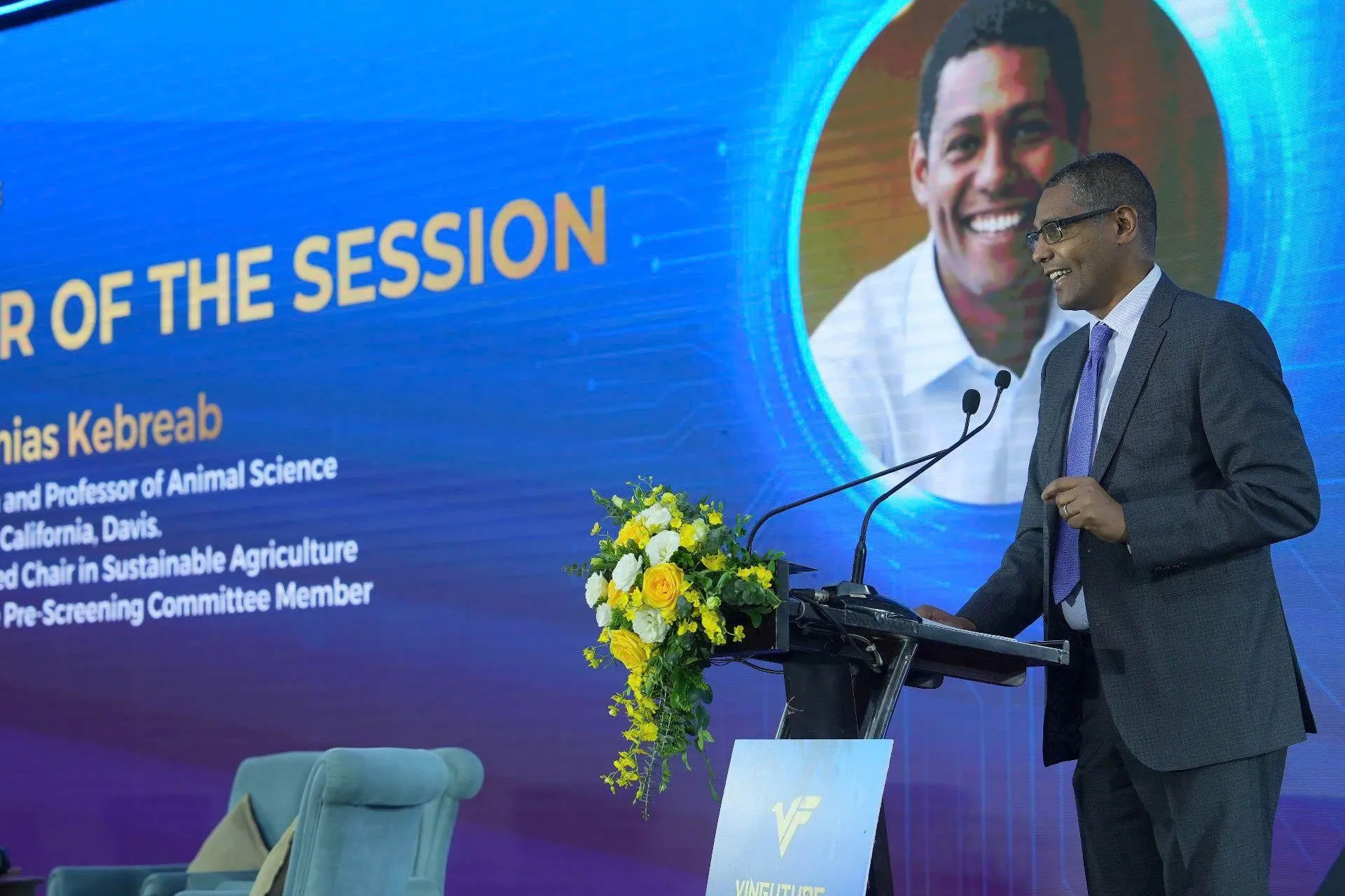 GS. Ermias Kebreab: Giải thưởng VinFuture tạo nên không gian đối thoại mở hiếm thấy