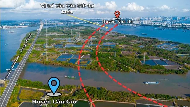 Cầu Cần Giờ chuẩn bị khởi công đầu năm 2026