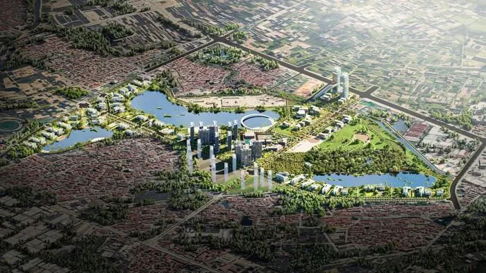FPT khởi công khu công viên công nghệ số 2 tỷ USD tại Hà Nội, quy mô gần 200 ha