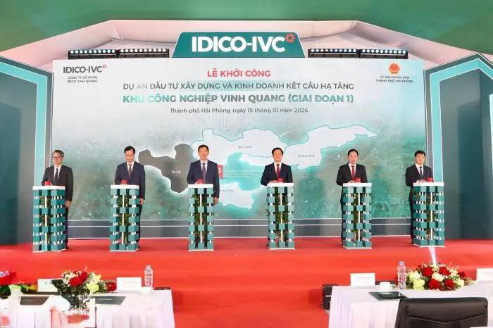 Khởi công KCN sinh thái Vinh Quang tại Hải Phòng, IDICO rót hơn 3.550 tỷ đồng