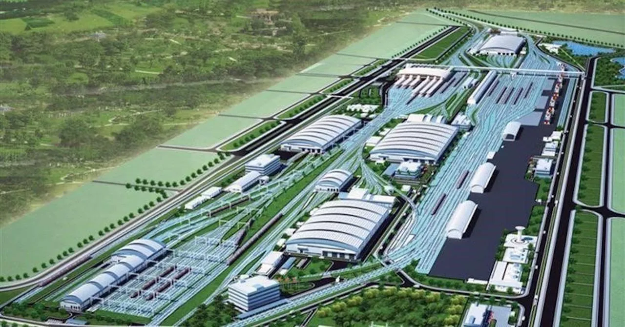 Tổ hợp công nghiệp đường sắt 250 ha sắp hình thành tại phía Nam Hà Nội