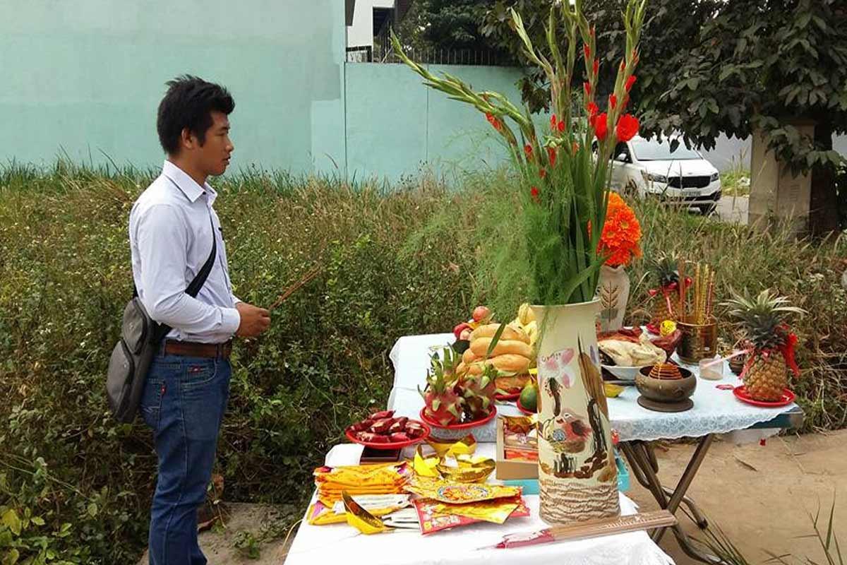 Cách làm lễ cúng khởi công xây nhà tháng cô hồn