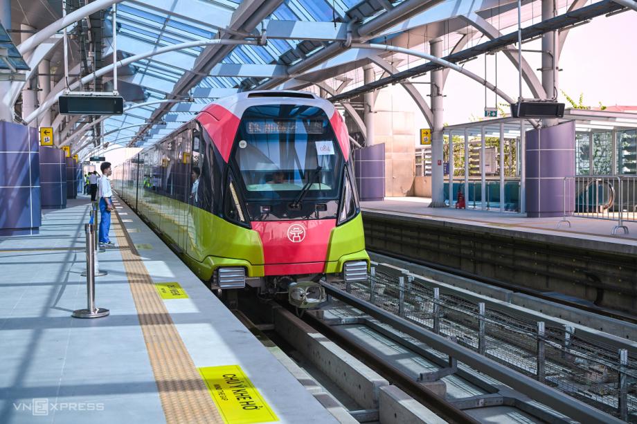 Chi tiết tuyến tàu điện trên cao Metro Nhổn - Ga Hà Nội