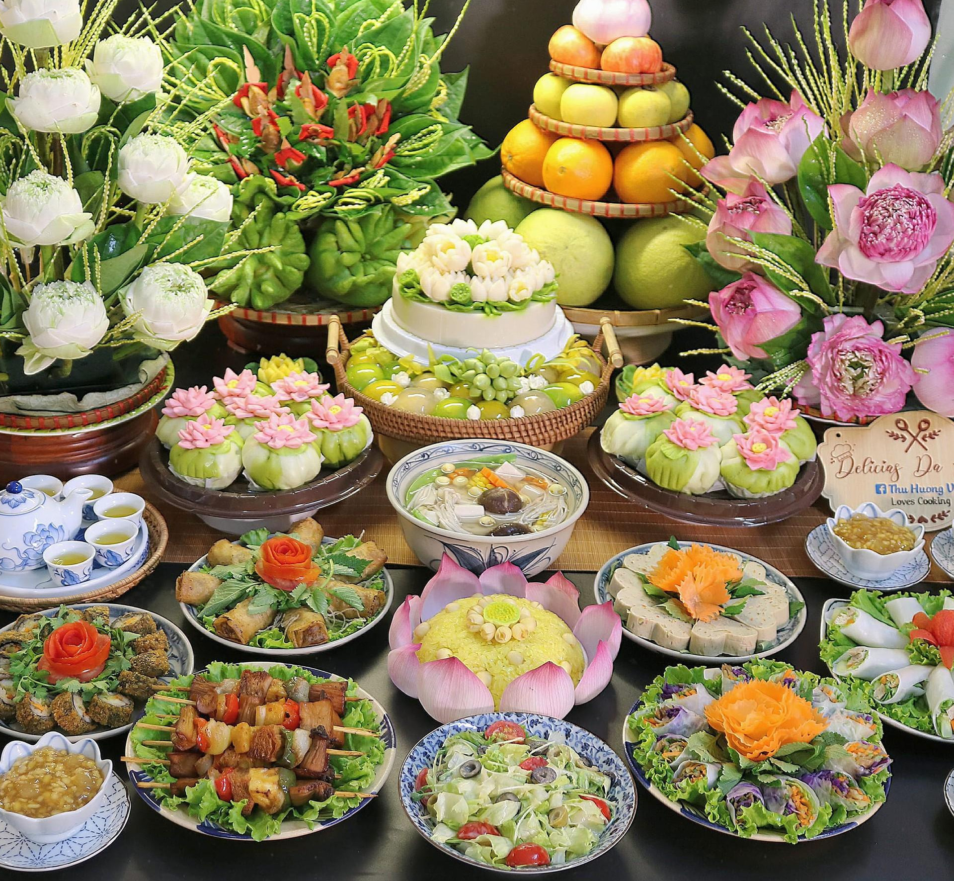 Mâm cúng Rằm tháng 7 giúp mang lại may mắn cho gia chủ