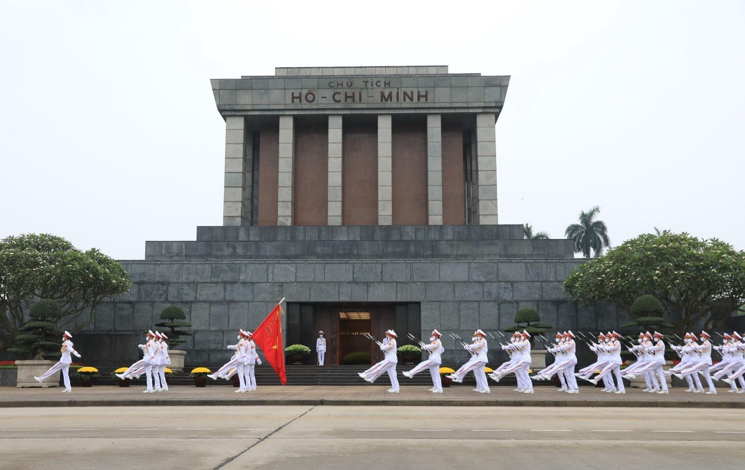 Những hình ảnh bên trong Khu di tích Lăng Bác