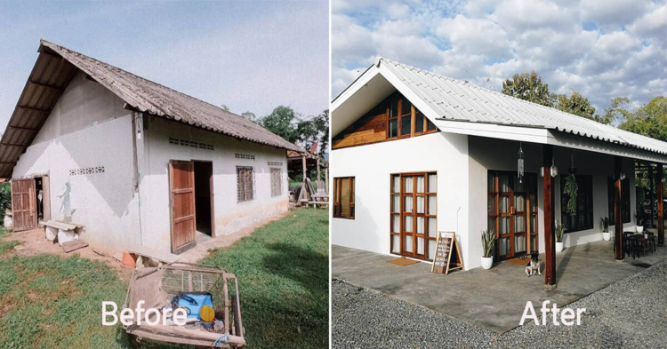 Cải tạo nhà cấp 4 nông thôn đẹp siêu tiết kiệm
