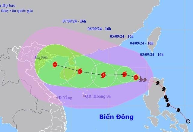 Tin bão số 3 mới nhất hôm nay: Tăng cấp liên tục, có thể thành siêu bão