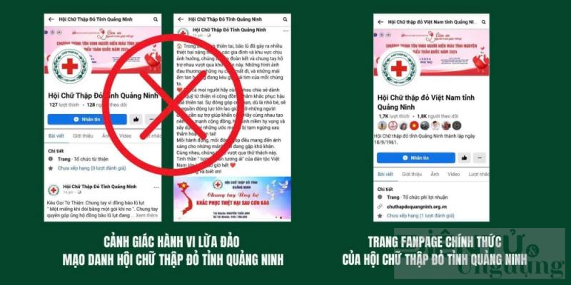 Cảnh báo tình trạng lợi dụng bão số 3 kêu gọi từ thiện để trục lợi cá nhân