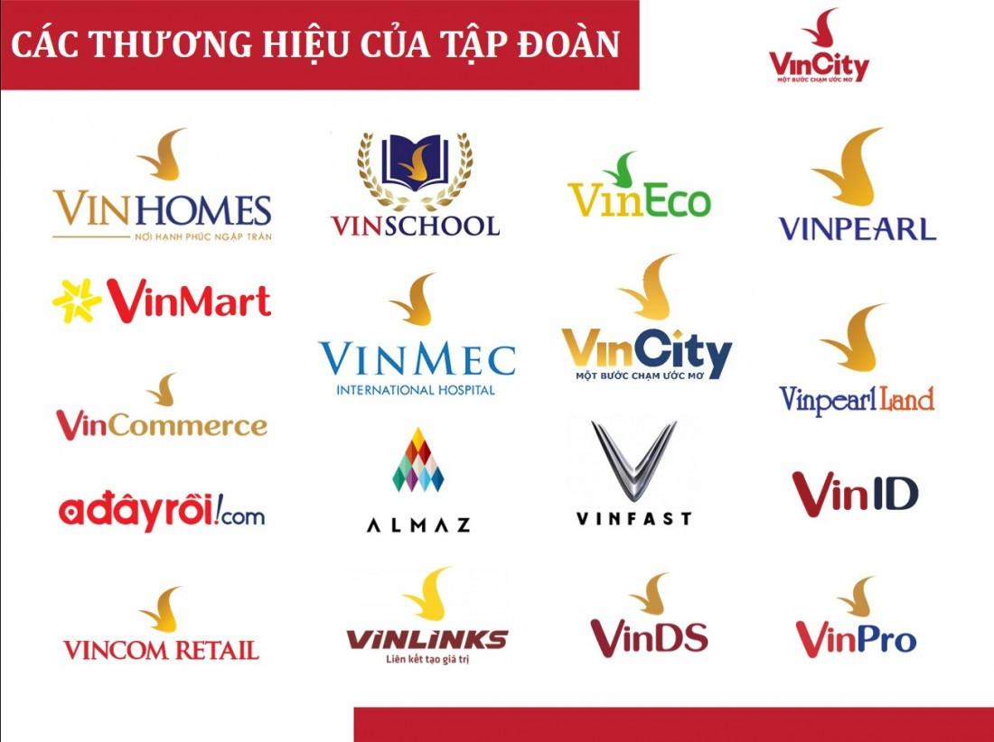 Các lĩnh vực hoạt động của Vingroup