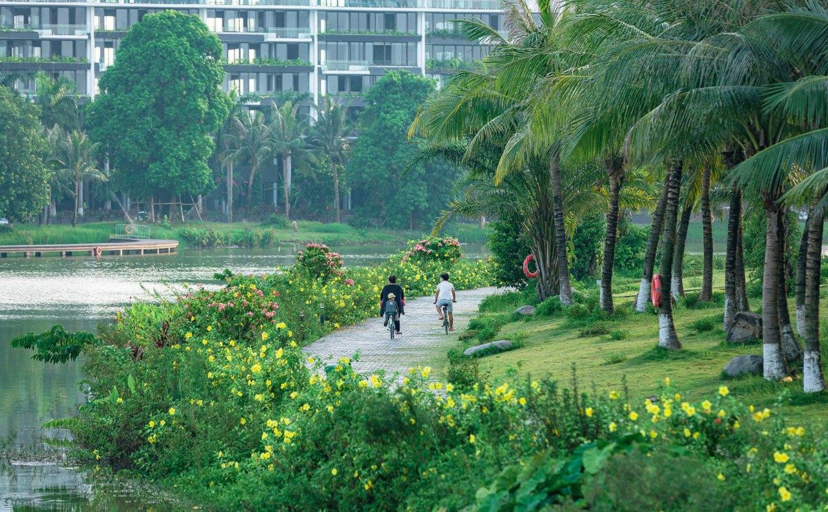 Ecopark có bao nhiêu cây xanh?