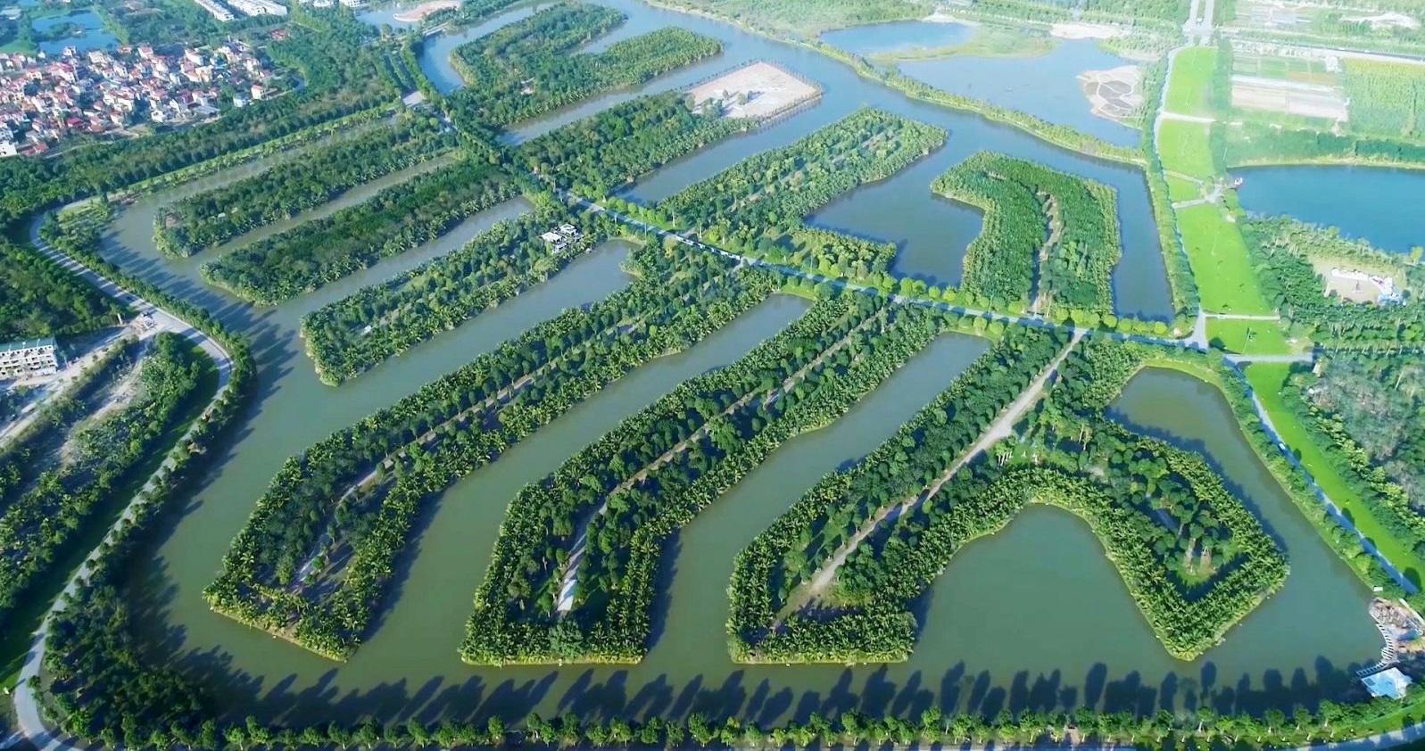 Vì sao Ecopark được mệnh danh là thành phố xanh lớn nhất Việt Nam?