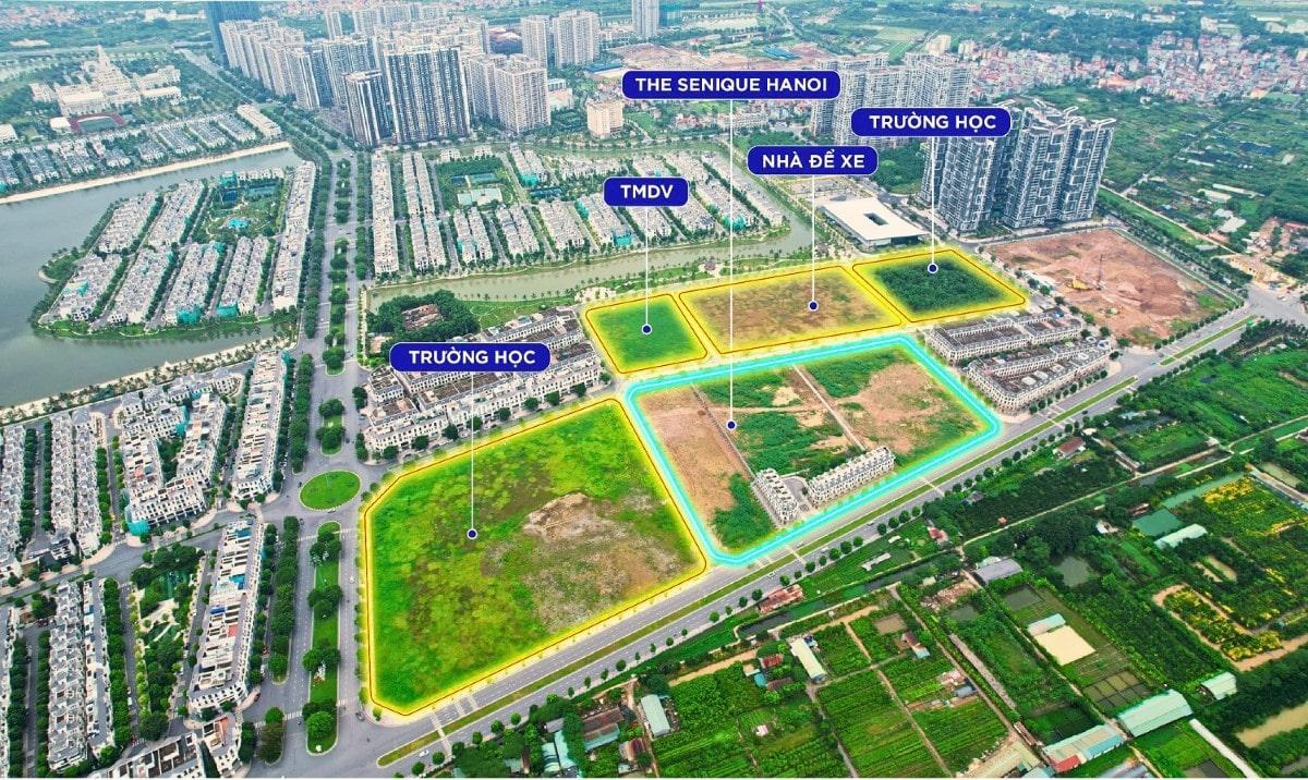 Thông tin mở bán nhà, dự án BĐS, đấu giá ngày 20/10: The Senique Hanoi - Điểm đến mới phía đông thủ đô