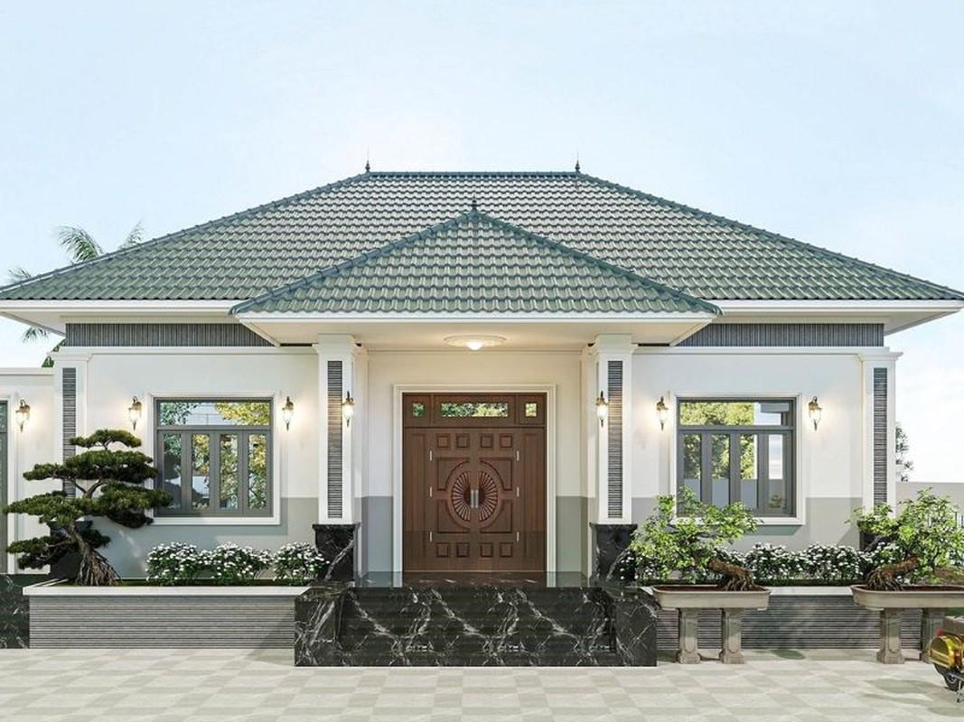 10 mẫu nhà mái Nhật 1 tầng đẹp hút hồn khiến người xem mãn nhãn