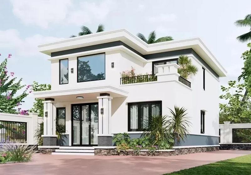 20+ mẫu nhà 2 tầng đẹp, hiện đại được ưa chuộng nhất hiện nay