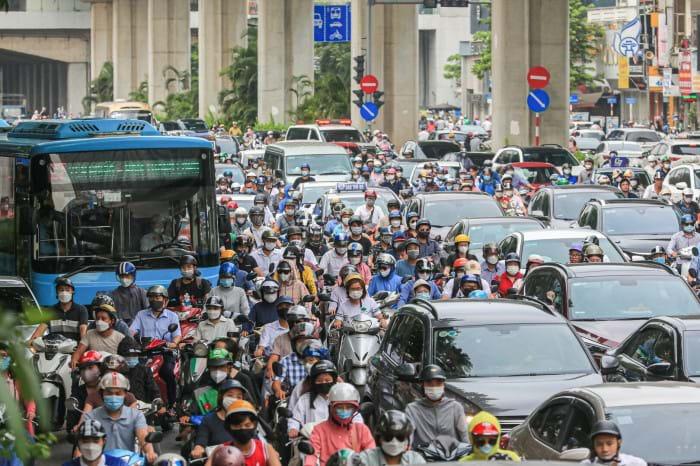 5 khu vực Hà Nội đề xuất cấm xe máy lưu thông vào năm 2030