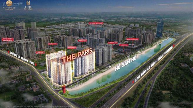 Thông tin mở bán nhà, dự án BĐS, đấu giá ngày 10/11: Sở hữu ngay căn hộ The Paris (Vinhomes Ocean Park) chỉ từ 400 triệu đồng