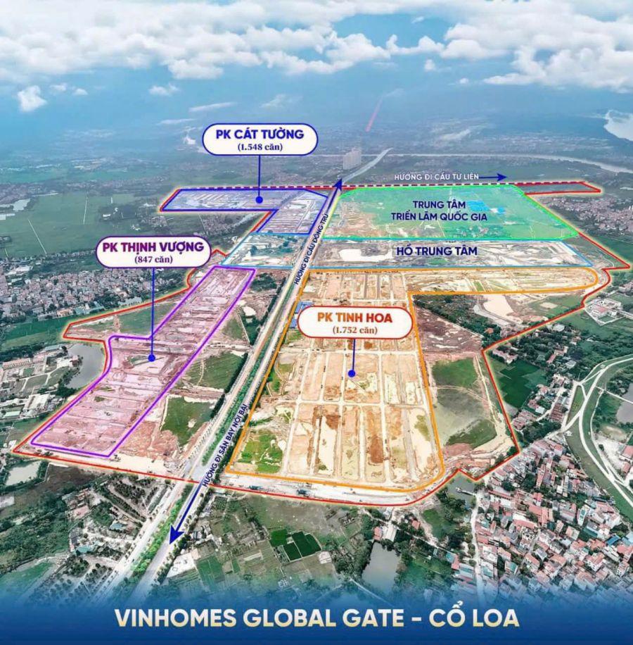 Tiến độ mới nhất của Vinhome Cổ Loa 2025