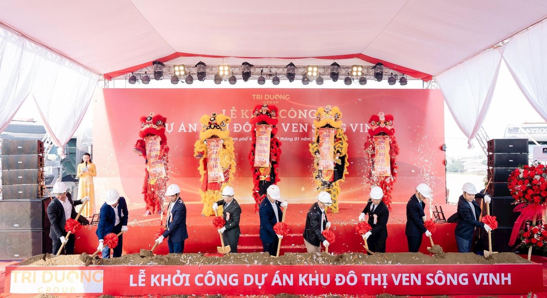 Chính thức khởi công khu đô thị đáng sống tại trung tâm TP. Vinh
