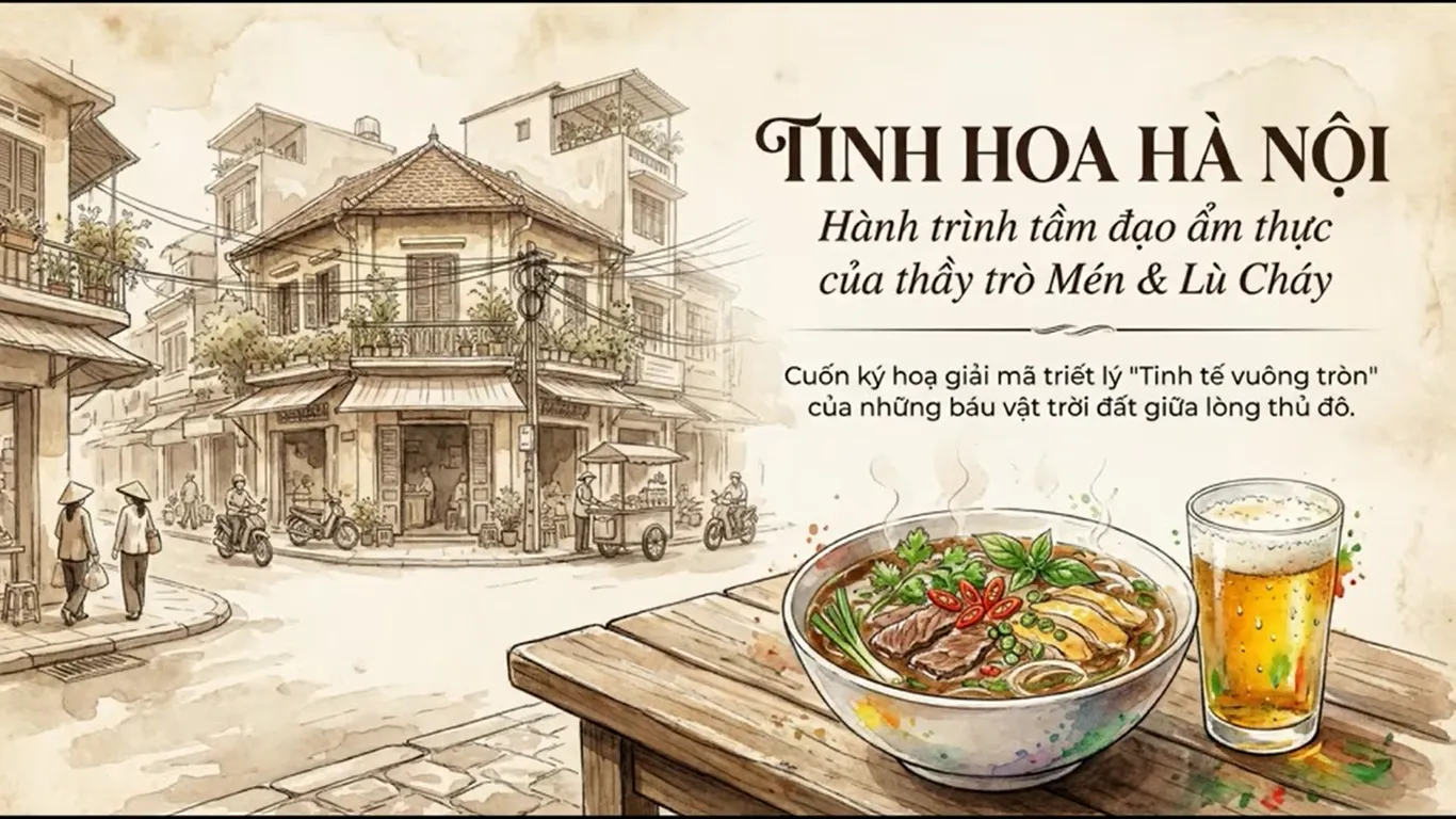 'Hà Nội món ngon, ai ai cũng thích' – Một khúc hát thơm hương phố cổ của Phạm Hồng Điệp