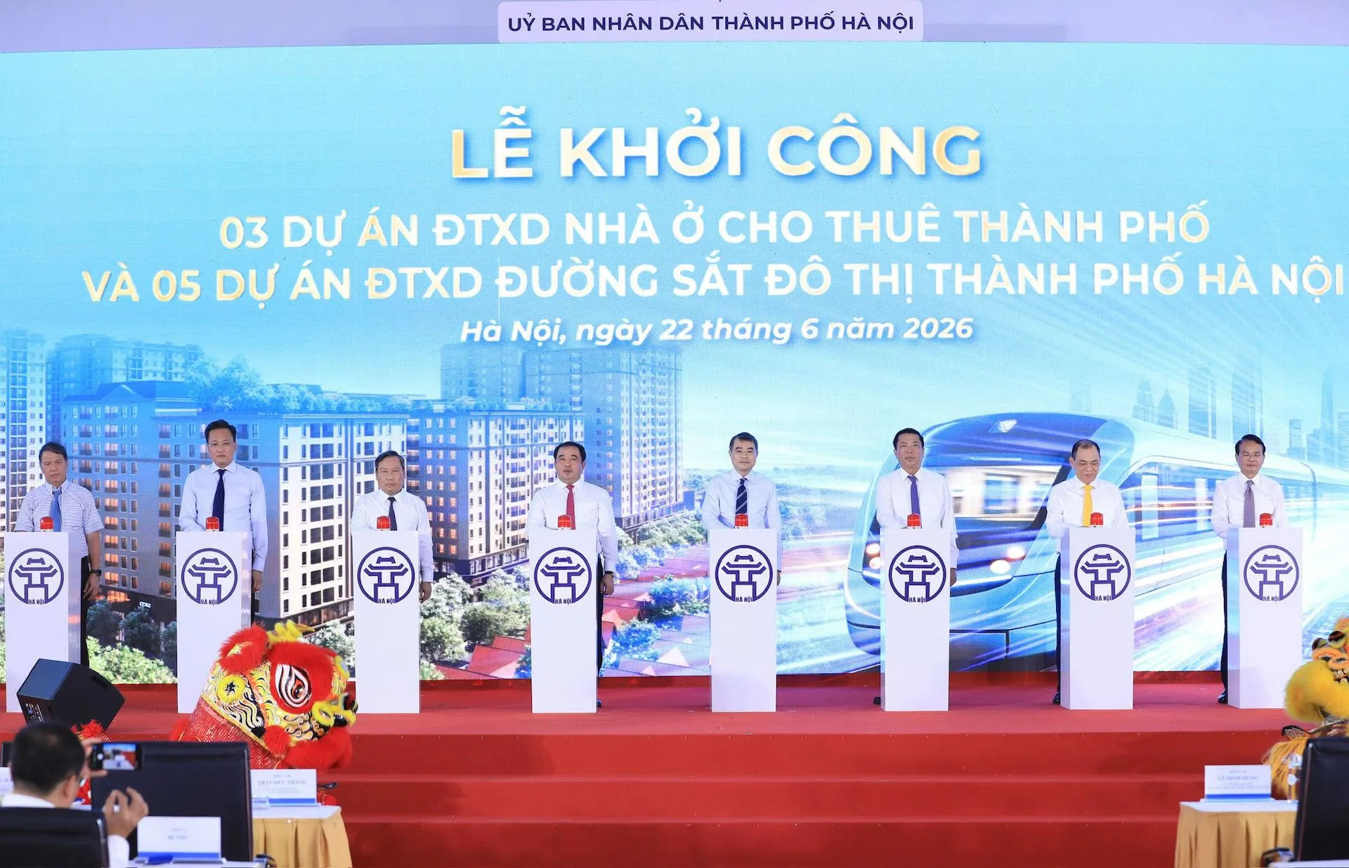 Hơn 1,3 triệu tỷ đồng cho 5 tuyến metro và 3 dự án nhà ở cho thuê tại Hà Nội