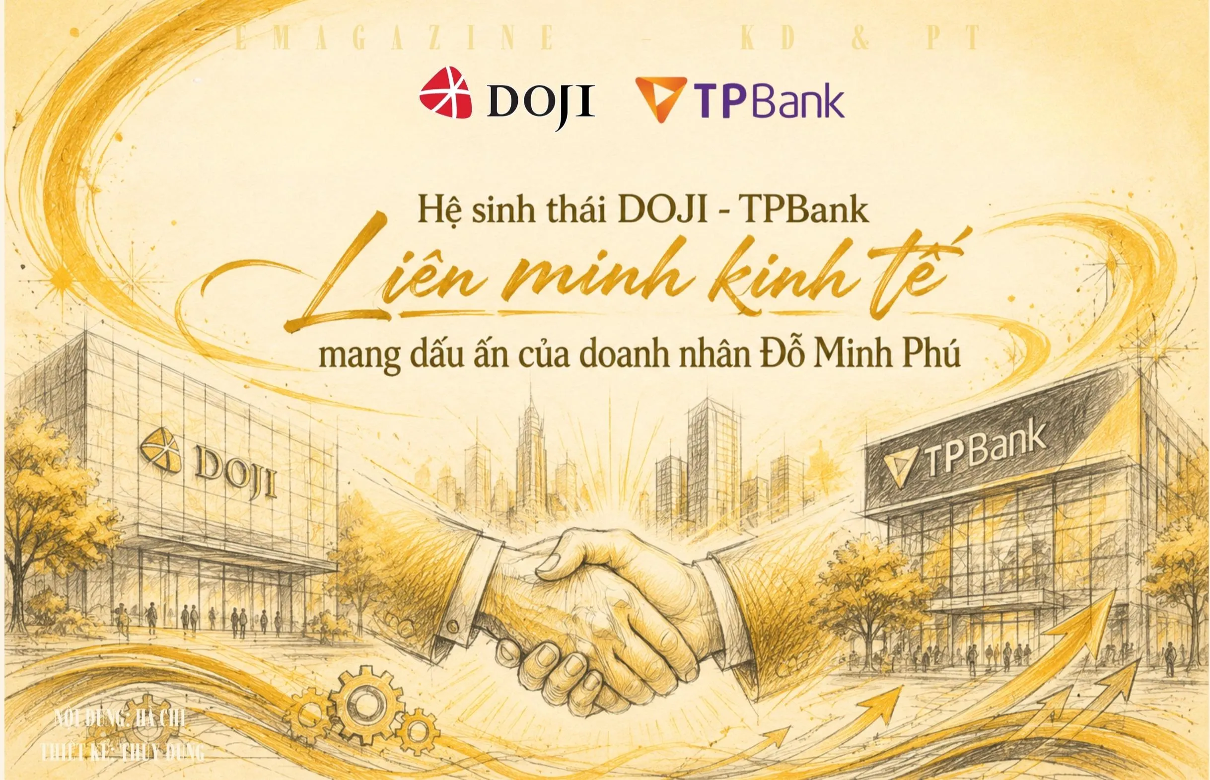 Hệ sinh thái DOJI - TPBank: Liên minh kinh tế mang dấu ấn của doanh nhân Đỗ Minh Phú