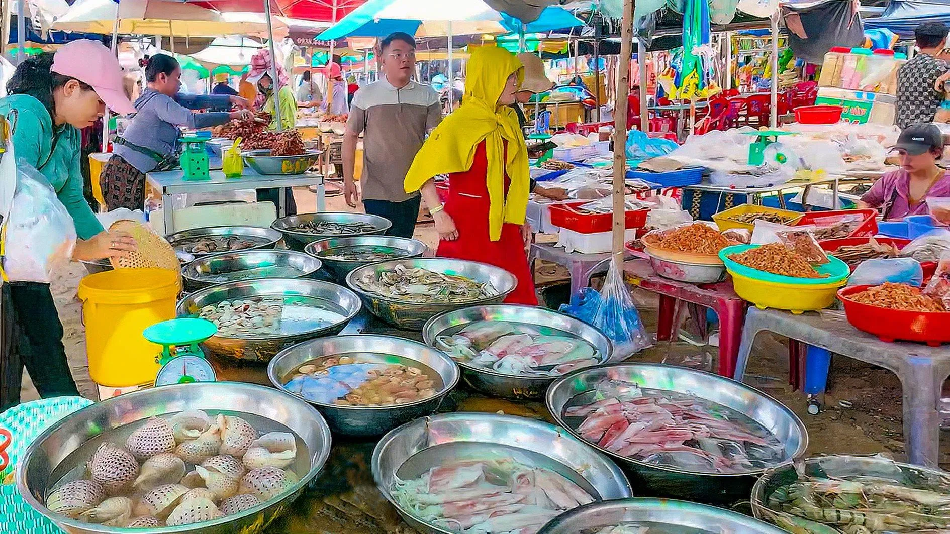 Địa chỉ mua bán hải sản tươi sống tại Hà Nội