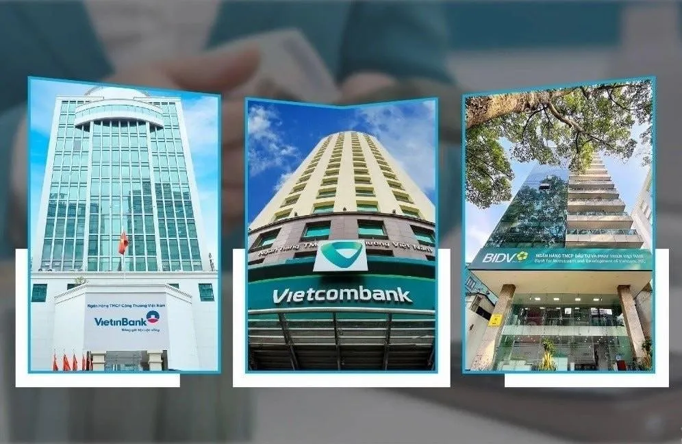 Vietcombank, BIDV, VietinBank được định hướng tỷ lệ vốn nhà nước ra sao đến năm 2030?