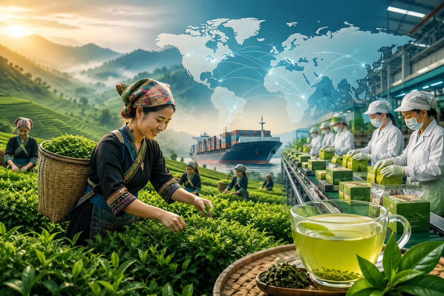 Tỉnh Lào Cai: Xây dựng vùng chè chất lượng cao, chinh phục thị trường thế giới