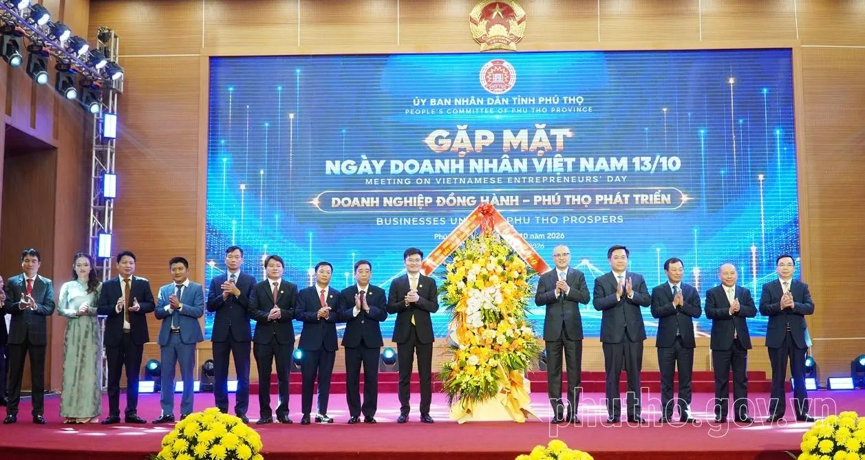 Phú Thọ đồng hành doanh nghiệp trong kỷ nguyên vươn mình