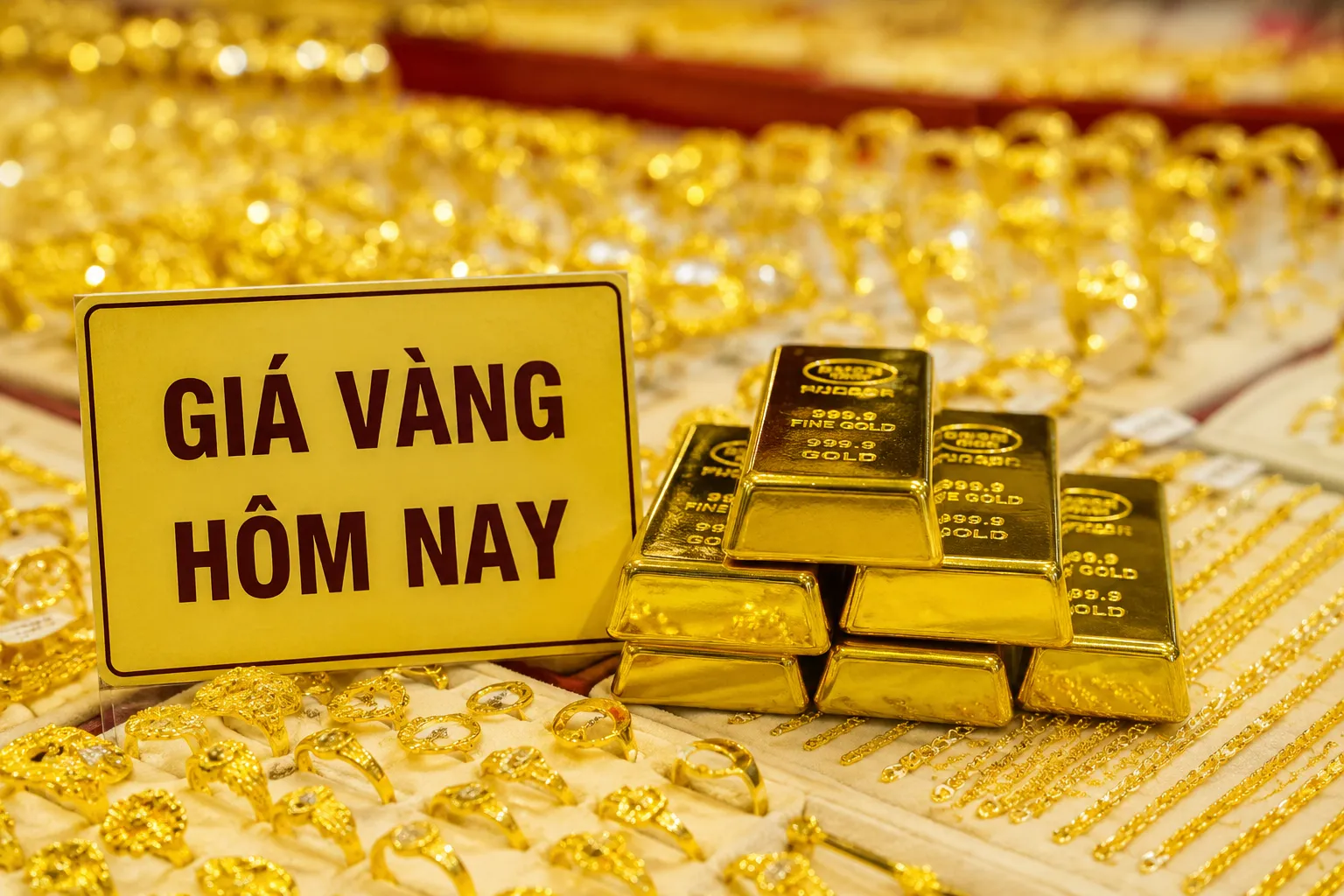 Giá vàng trong nước hôm nay đảo chiều, bật tăng