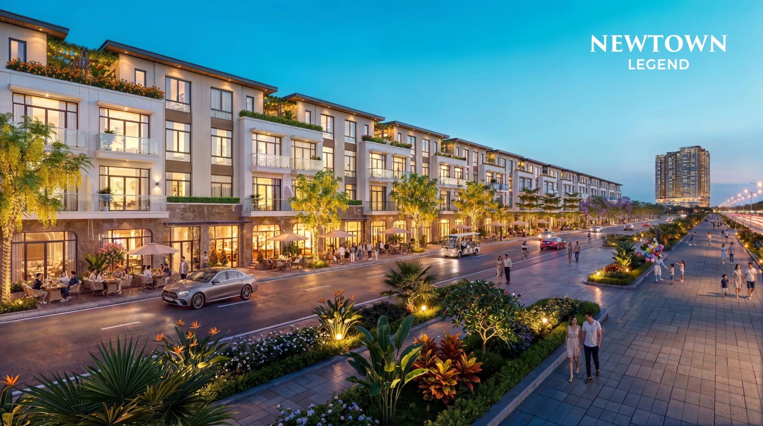 Newtown Legend: Giá trị kép của bất động sản sân gôn
