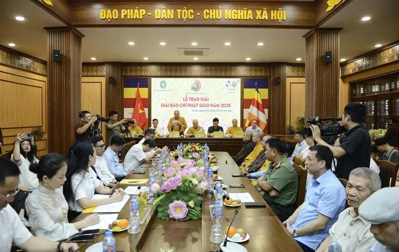 104 tác giả và nhóm tác giả đoạt Giái Báo chí Phật giáo năm 2025