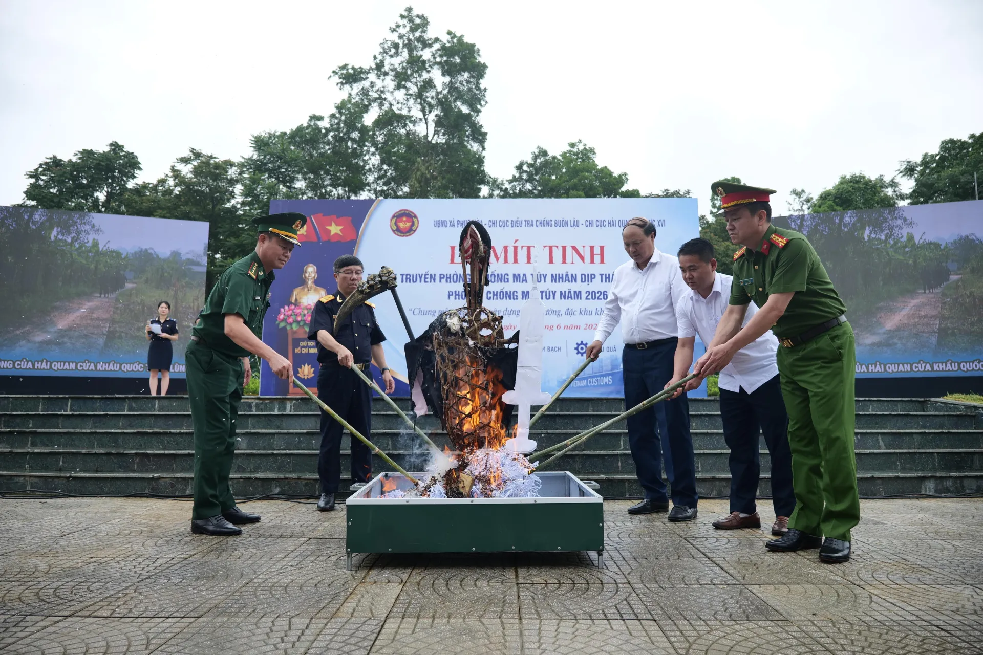Hải quan phát động Tháng hành động phòng, chống ma túy 2026 tại Cao Bằng