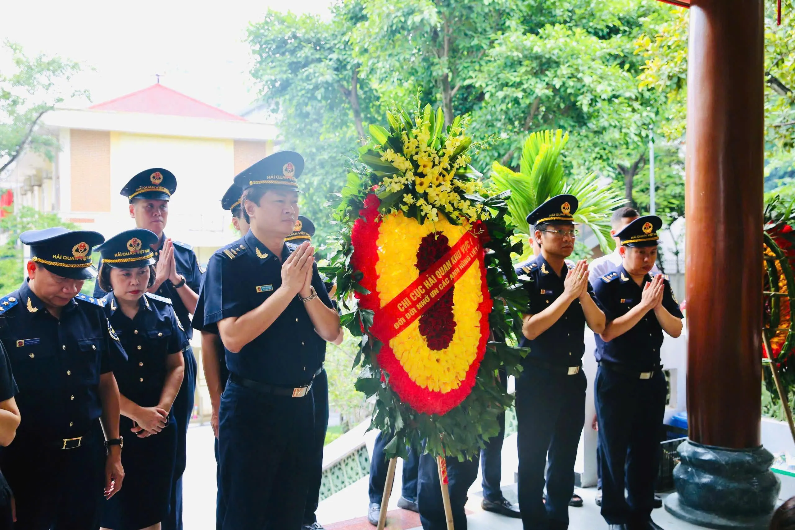 Ngành Hải quan tổ chức nhiều hoạt động tri ân nhân kỷ niệm 79 năm Ngày Thương binh - Liệt sĩ