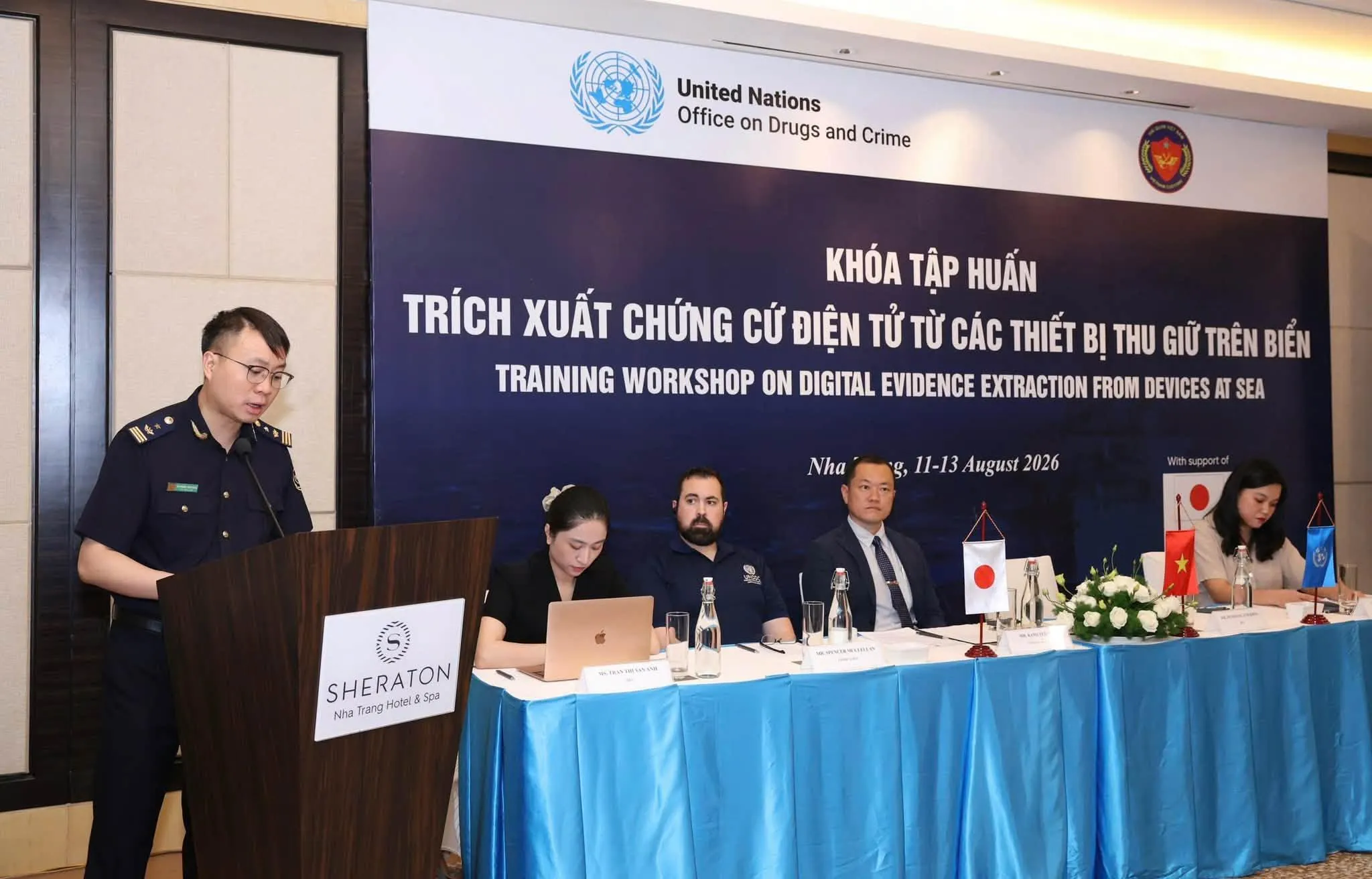 Tập huấn nâng cao năng lực thực thi pháp luật trên biển cho hải quan Việt Nam