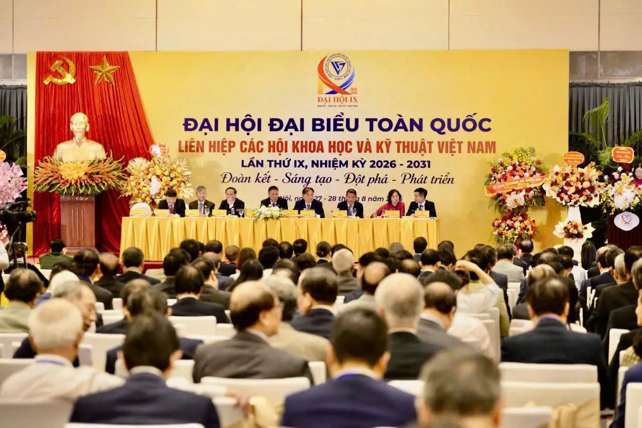 Đại hội đại biểu toàn quốc lần thứ IX Liên hiệp Hội Việt Nam: GS.VS Châu Văn Minh được bầu giữ chức Chủ tịch nhiệm kỳ 2026 - 2031
