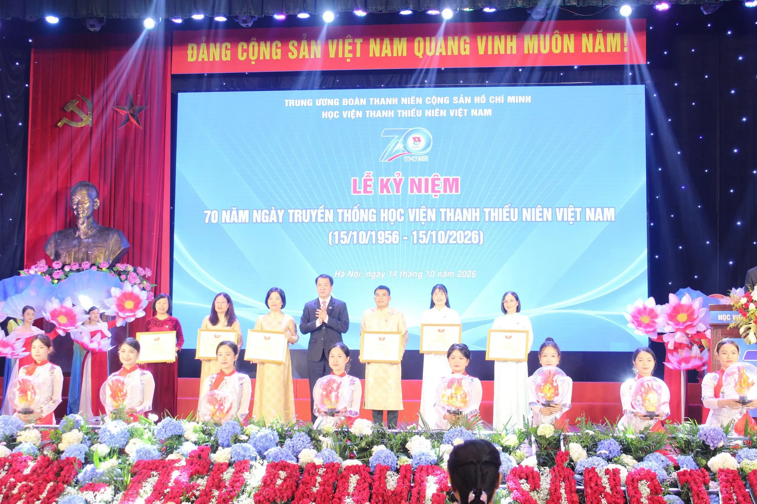 70 năm ngày truyền thống Học viện Thanh thiếu niên Việt Nam