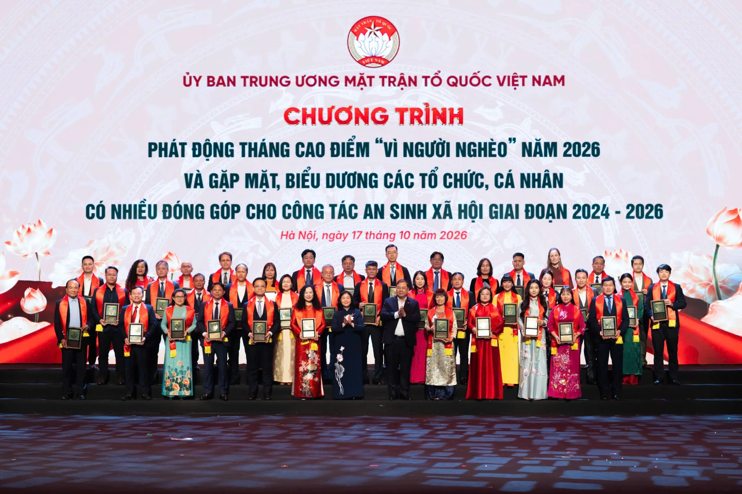 Tháng cao điểm 'Vì người nghèo' năm 2026 huy động hơn 366 tỷ đồng