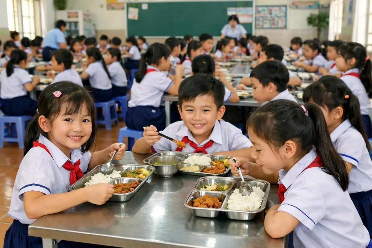 Thủ tướng yêu cầu cơ sở giáo dục công khai khay ăn thực tế của học sinh để giám sát