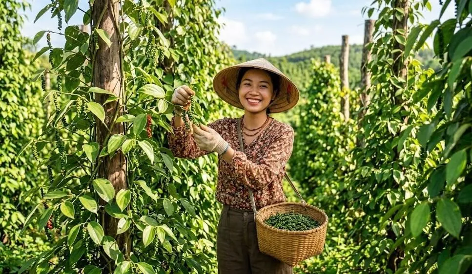 Giá tiêu hôm nay 21/8: Thị trường bình ổn, tiếp tục giữ mốc 139.000 đồng