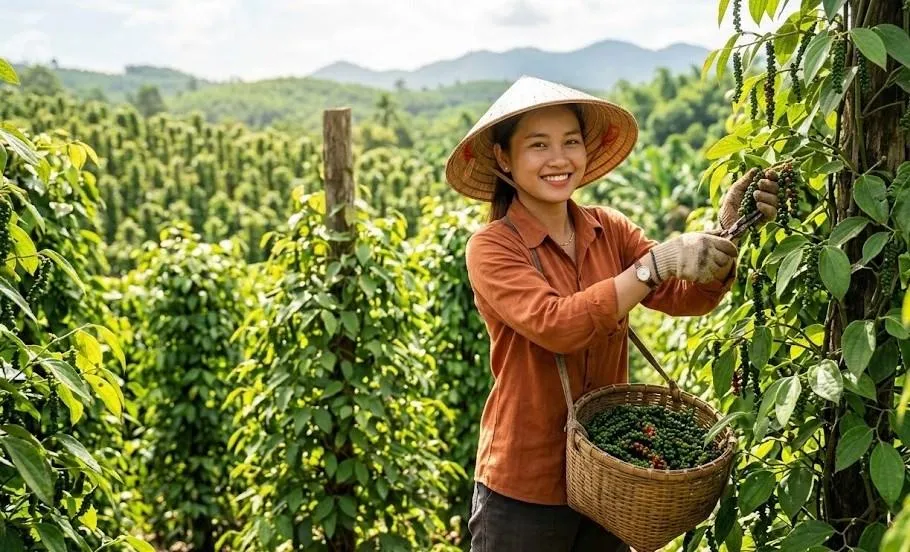 Giá tiêu hôm nay 25/8: Giảm nhẹ cục bộ, chốt mốc 138.500 đồng