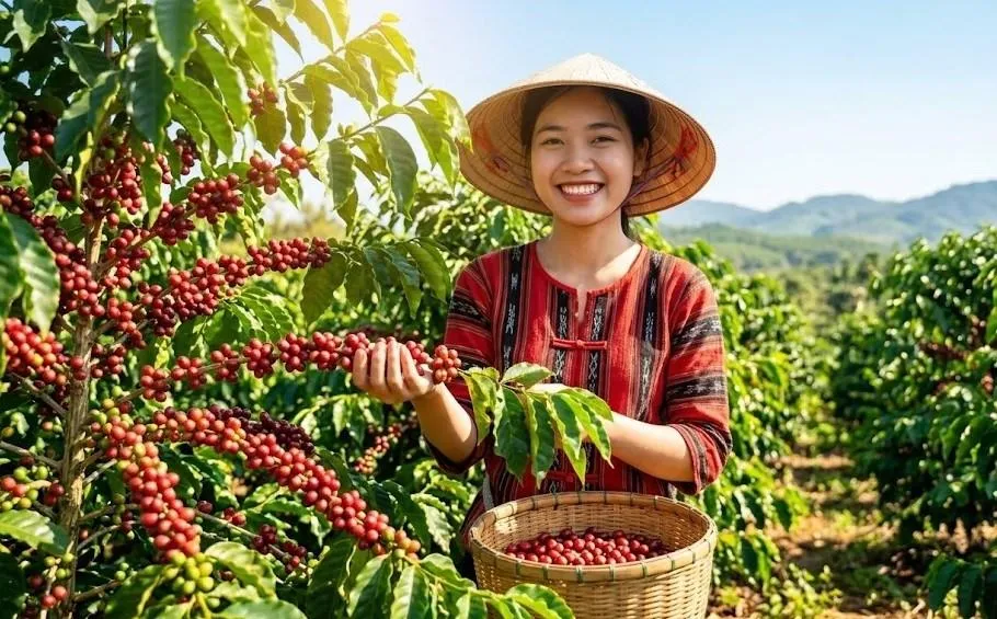 Giá cà phê hôm nay 26/8: Tăng phi mã, đạt mốc 99.000 đồng