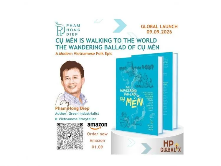 Tác phẩm 'Khúc lãng du cụ Mén' chính thức lên sàn Amazon