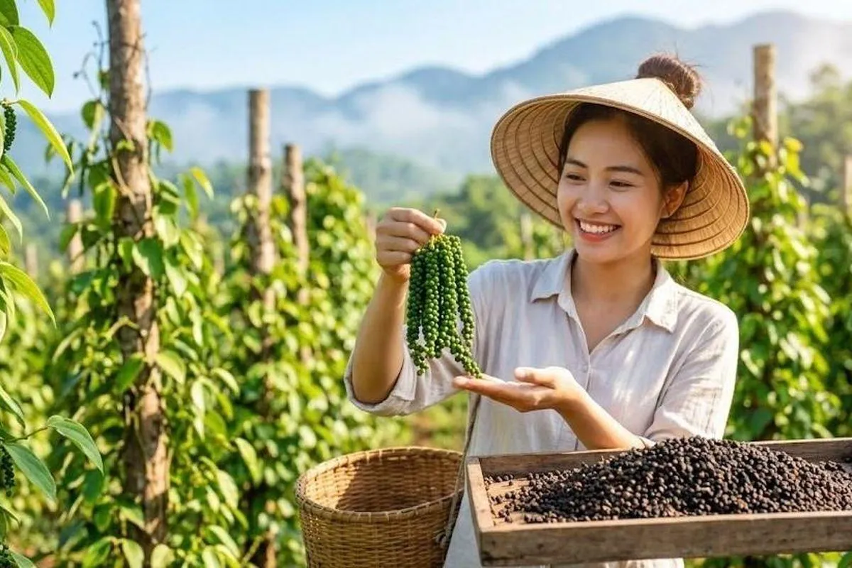 Giá tiêu hôm nay 17/9/2026: Quay đầu giảm 1.000 đồng/kg