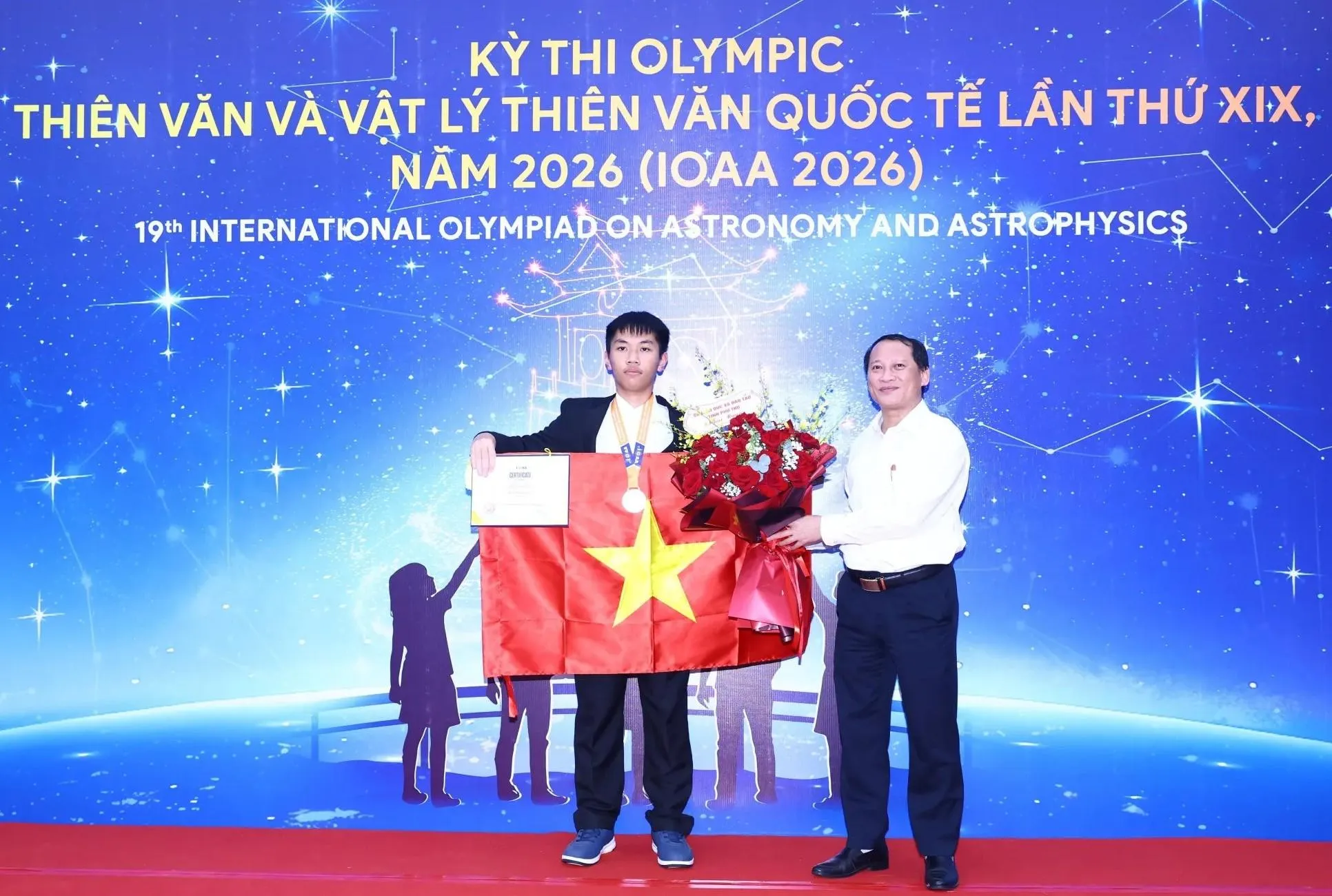 Học sinh Phú Thọ đạt Huy chương Bạc Olympic Thiên văn và Vật lý thiên văn quốc tế