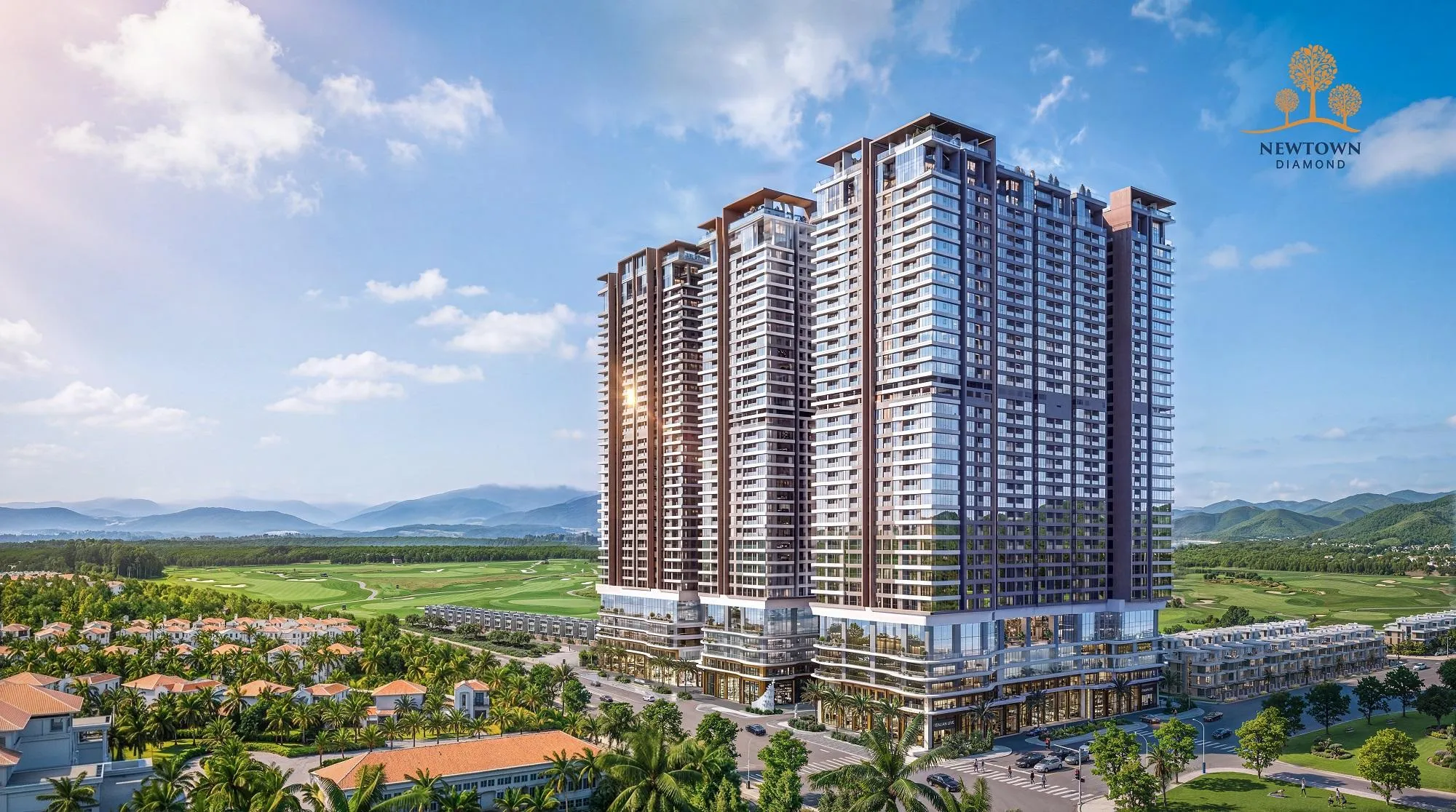 Newtown Diamond khẳng định lợi thế với tầm nhìn hướng biển