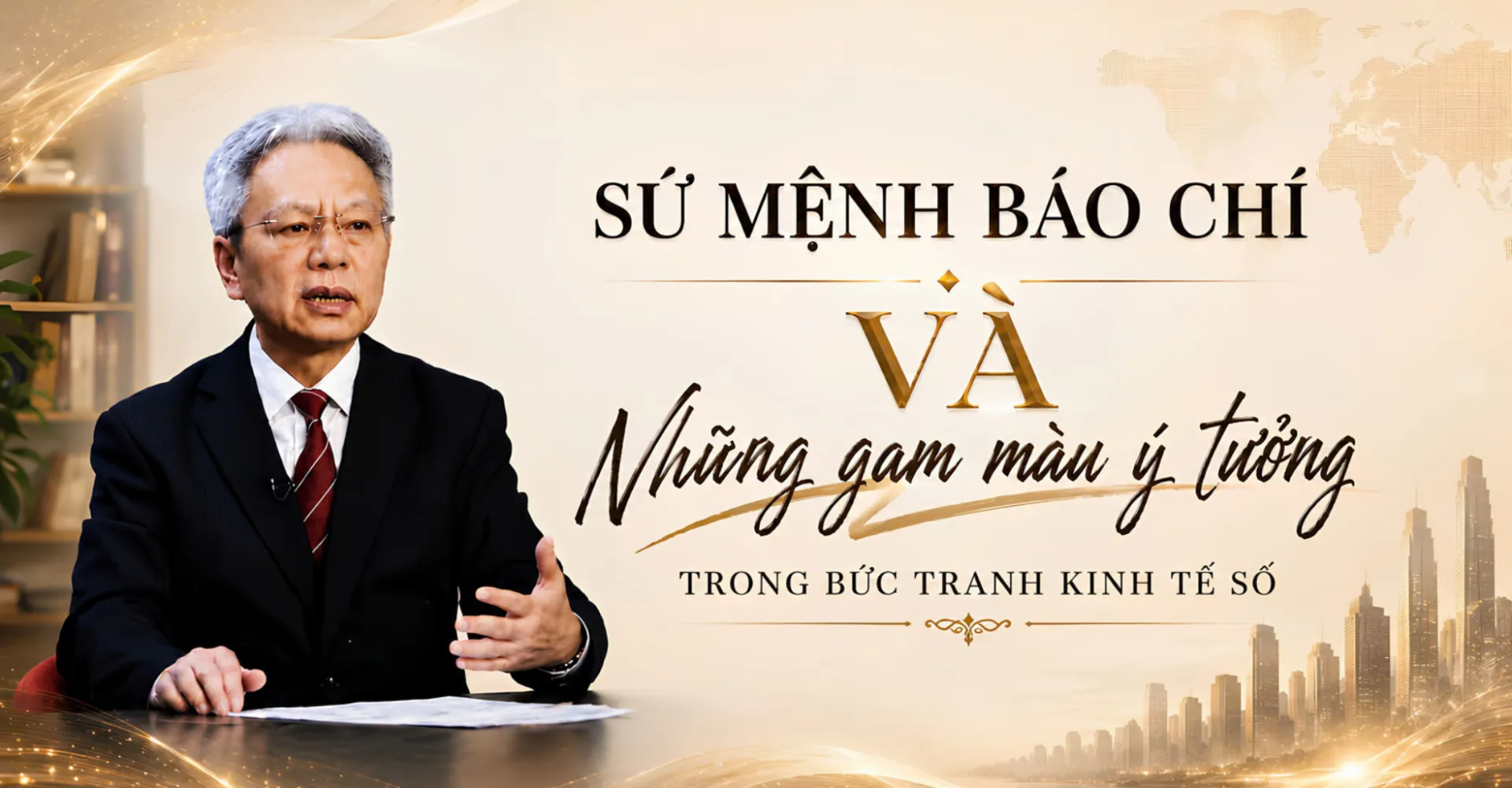 Sứ mệnh báo chí và những gam màu ý tưởng trong bức tranh kinh tế số